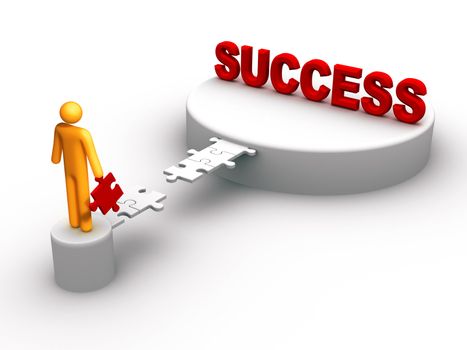 Bridge to the sucess.