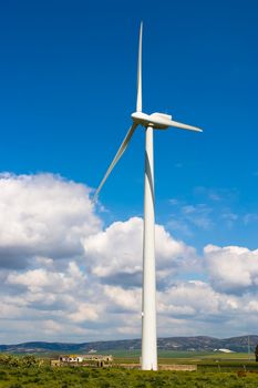 Typical windmill or aerogenerator of aeolian energy