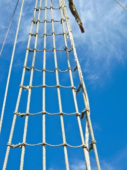 Scale of the mainmast of a Spanish galleon