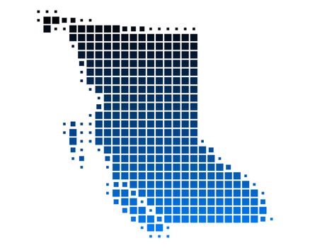 Map of British Columbia