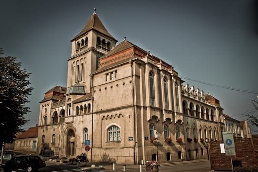 Croatian national hall building, Krizevci, Croatia, Prigorje county