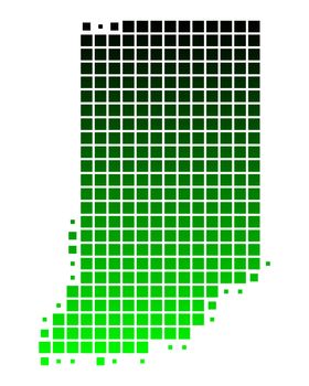 Map of Indiana