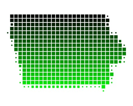 Map of Iowa