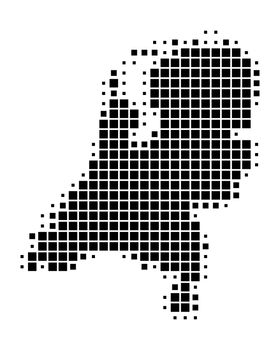 Map of the Netherlands