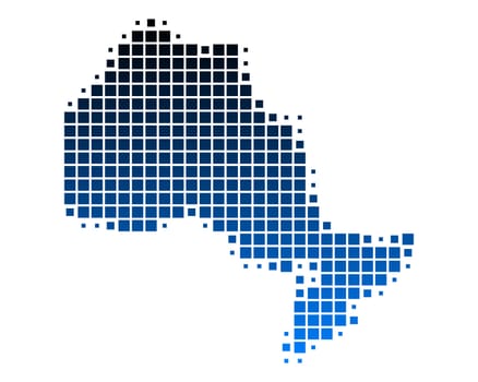 Map of Ontario
