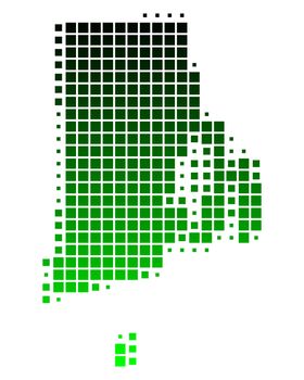 Map of Rhode Island