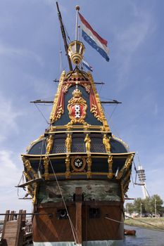 Stern of the VOC ship The Batavia