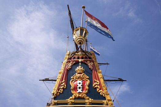 Stern of the VOC ship The Batavia