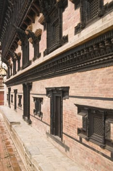 Royal Palace in the Durbar Square, Bhaktapur, Nepal