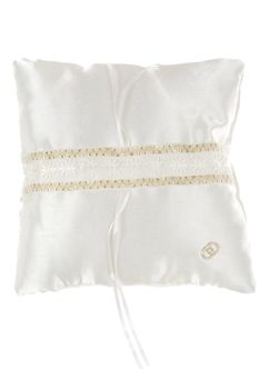 decorative wedding pillow, photo on the white background