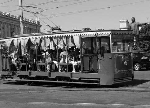 Ancient tram 