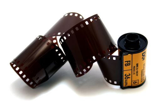 an old color film of the analog
clipart