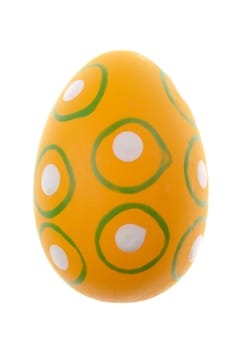 Easter Egg photo on the white background