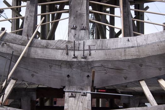 Reconstruction of the replica of De Zeven Provinci�