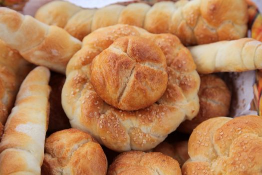 Fresh bread rolls