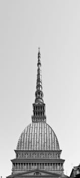 The Mole Antonelliana, Turin (Torino), Piedmont, Italy - rectilinear frontal view