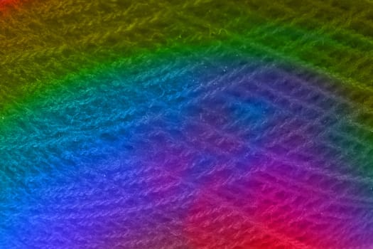 An abstract background of colorful threads.