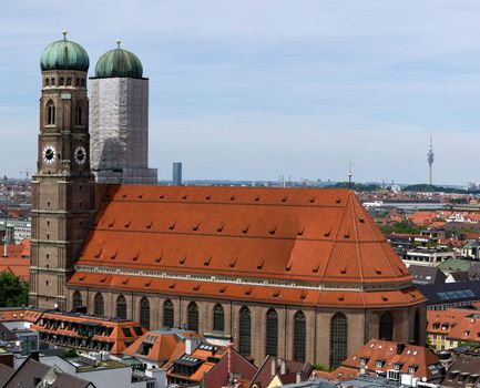 Munich's famous Frauenkirche, or Church of Our Lady