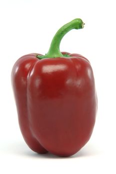 red pepper isolated on white background food and vegetables concepts