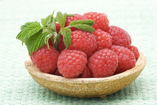 fresh raspberries