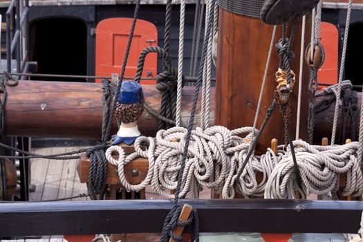 rigging  of the VOC ship The Batavia
