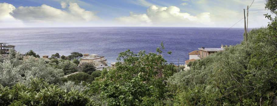 Landscape of Santa Margherita Ligure, Italy