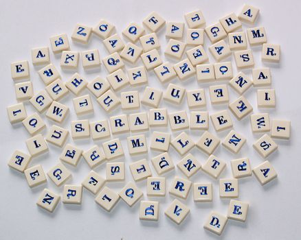 Scrabble, single word, text (scrabble)