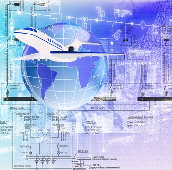 Designing of the newest technologies in sphere of development of the aviation industry