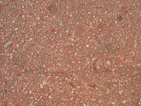  A structure of pink asphalt with impregnations.
