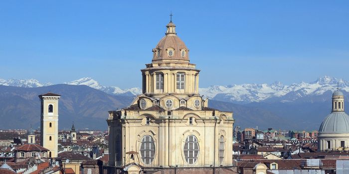 The church of San Lorenzo Turin Italy