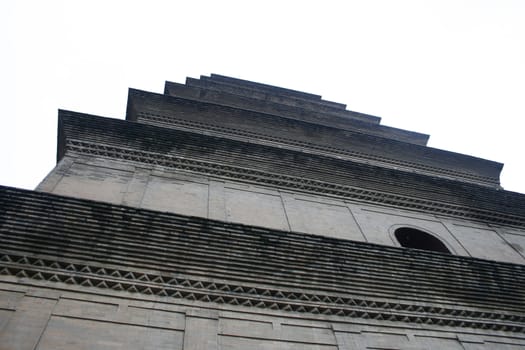 Wild Goose Pagoda in downtown Xi'an, China