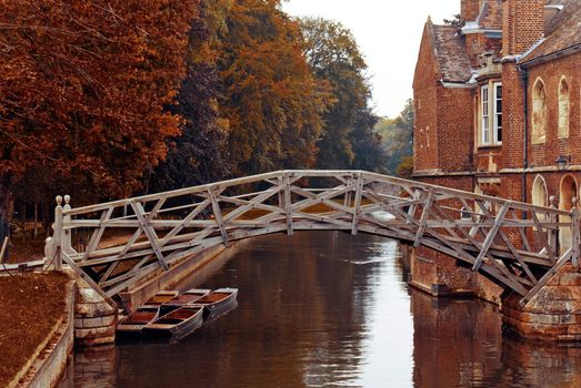 Mathematical bridge, Cambridge