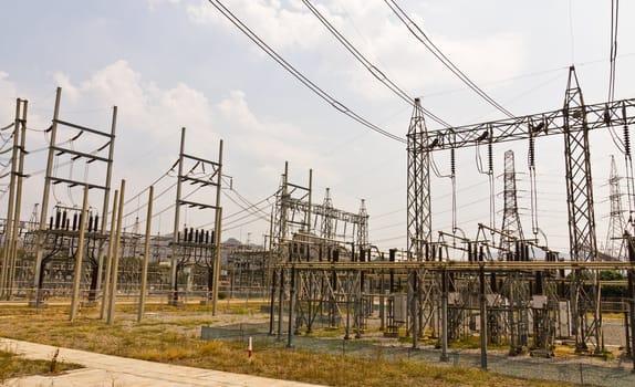 Power station for electrical Industry