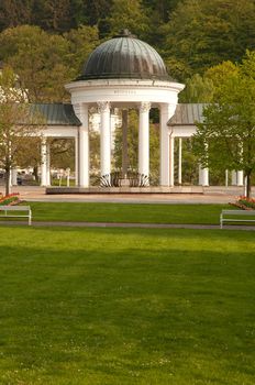 Karolina Spring in Famous Spa Marianske Lazne / Marienbad, Czech Republic