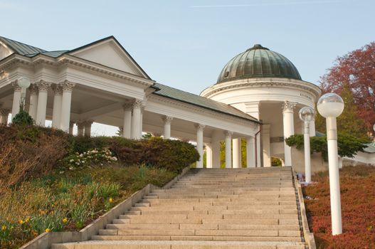 Karolina Spring in Famous Spa Marianske Lazne / Marienbad, Czech Republic
