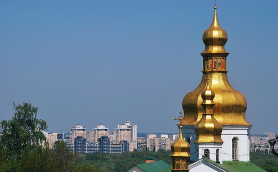 Ancient and Modern Kiev Panorama, Ukraine