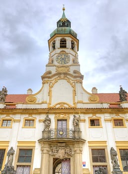 Loreta, Prague -  place consisting of a cloister, the church of the Lord’s Birth, a Holy Hut and clock tower with a world famous chime