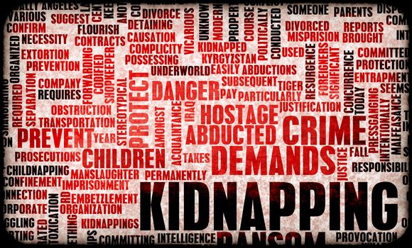 Kidnapping as a Growing Crime in a Concept Art
