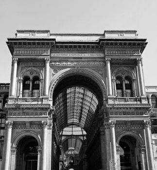 Galleria Vittorio Emanuele II in Milan Italy