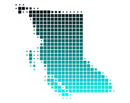 Map of British Columbia