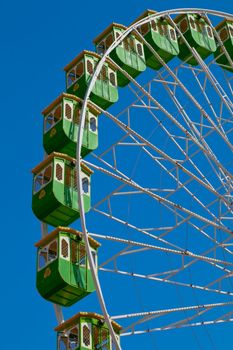 Ferris wheel on the fair of Jerez de la Frontera