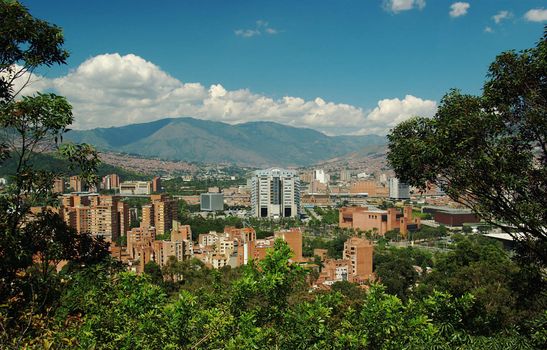 Medellin, the second biggest city in Colombia, which is the capital of the Department of Antioquia