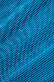 Blue bamboo Mat background.