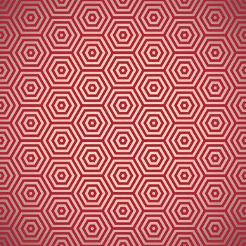 Retro inspired red seamless background pattern design