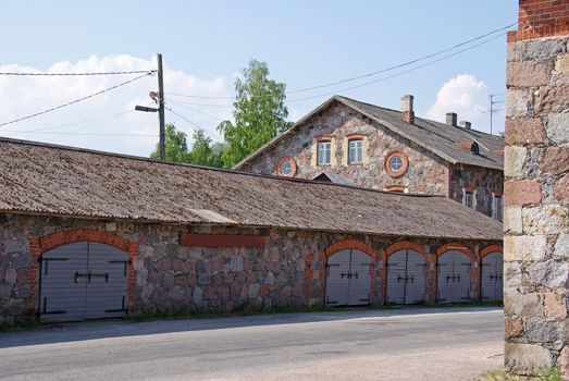 Estonia. The house is built of large stones