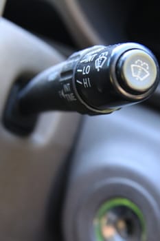 Car Interior Details close up.