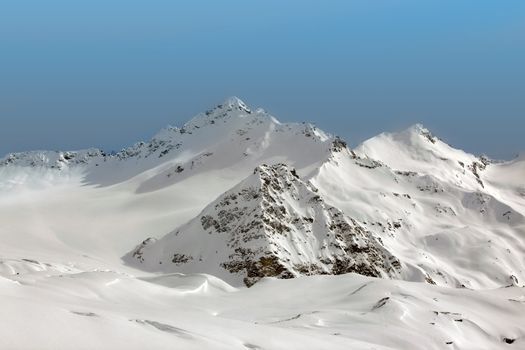 Elbrus. The Highest Mountain in Europe