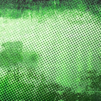 Abstract grunge gradient halftone