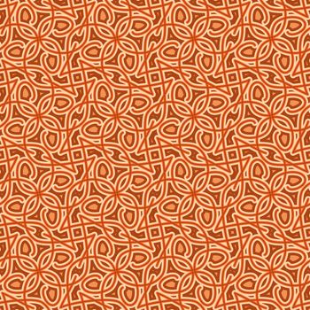 Seamless background pattern constructed from the Arabic Ain letter