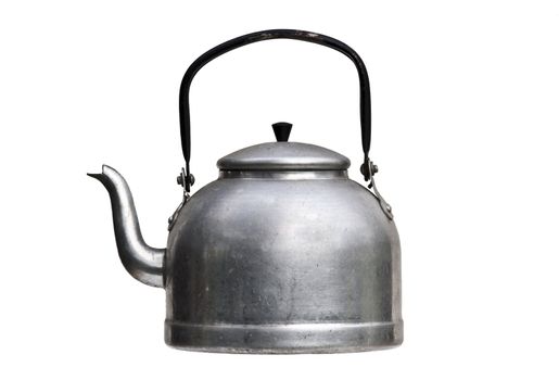 Image of the antique tea pot - isolated